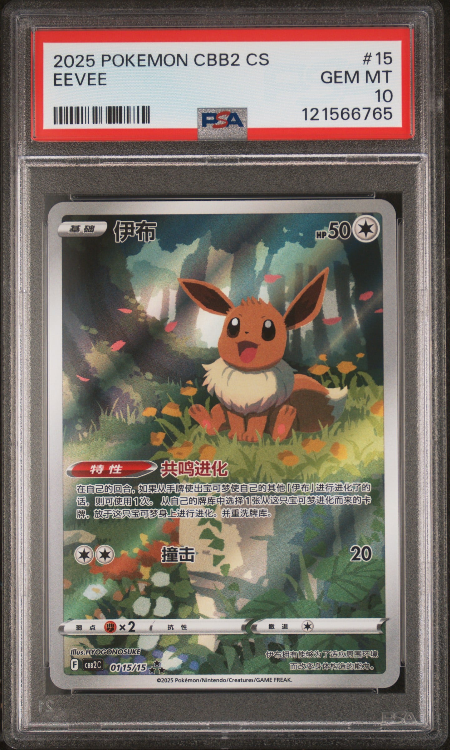 Eevee AR 01/15/15 PSA10